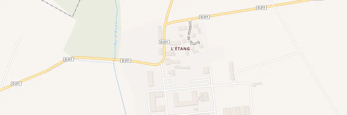 Plan du 8 Ham de l’Etang à Verneuil-l’Étang