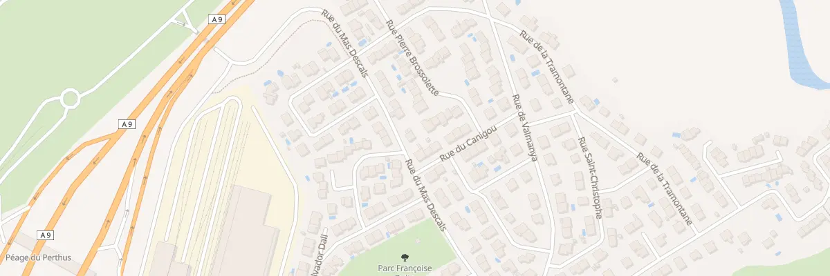 Plan du 16 Rue du Mas Descals au Boulou