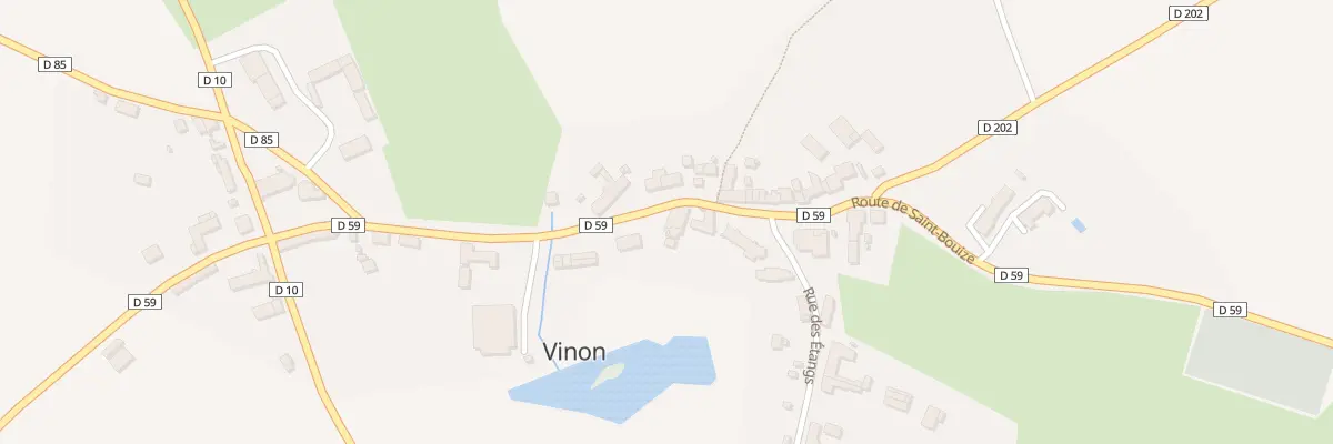Plan du 14 Rte de St Bouize à Vinon