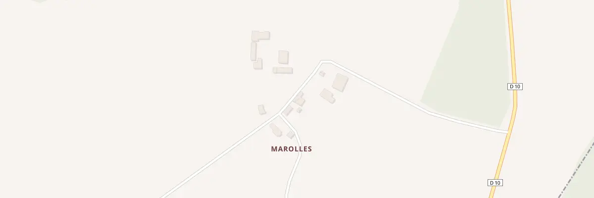 Plan du 5 Marolles à Gardefort