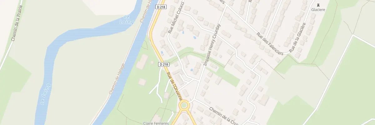 Plan du 2 Rue Michel Colucci à Moret-Loing-et-Orvanne