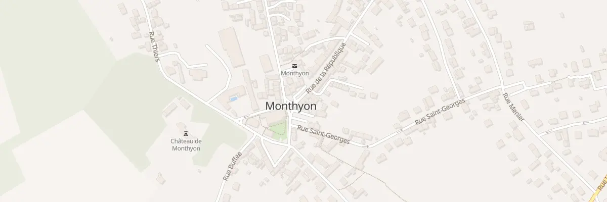 Plan du 8 Rue de la République à Monthyon