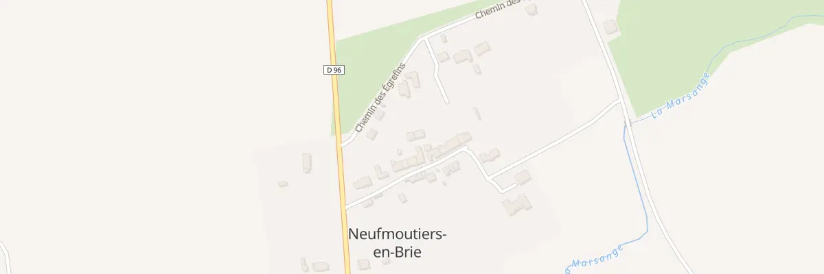 Plan du 5110 Les Trois Maisons à Neufmoutiers-en-Brie