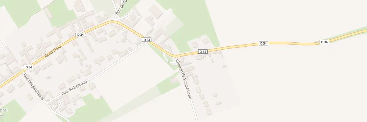 Plan du 14 Rue de Wancourt à Neuville-Vitasse