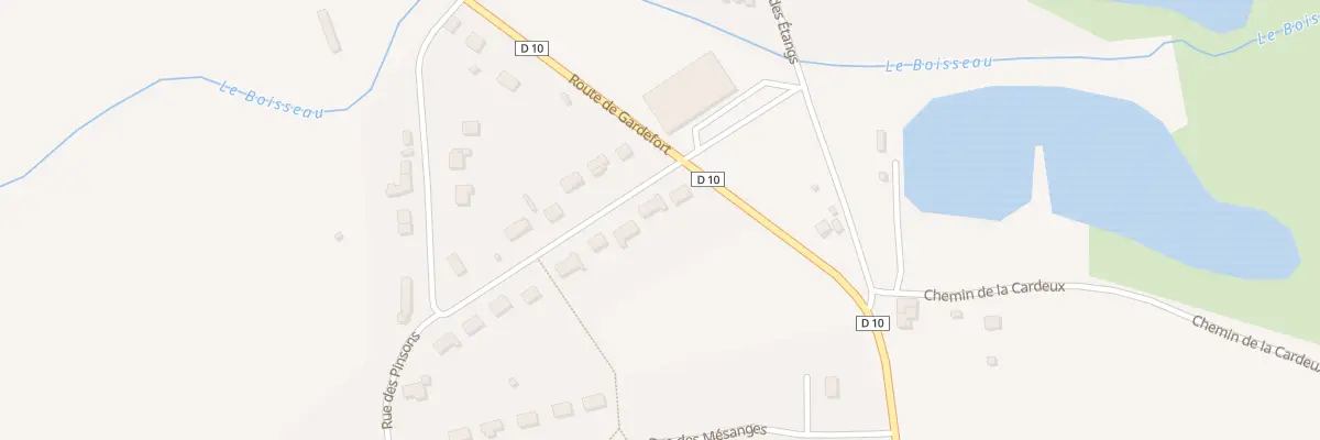 Plan du 3 Rue de l’Acacia à Vinon