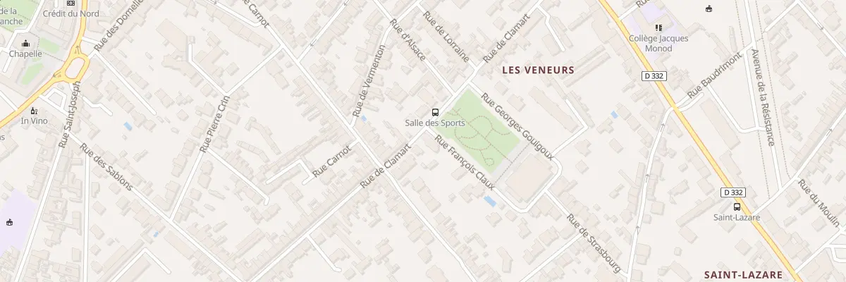 Plan du 17 Rue de Clamart à Compiègne