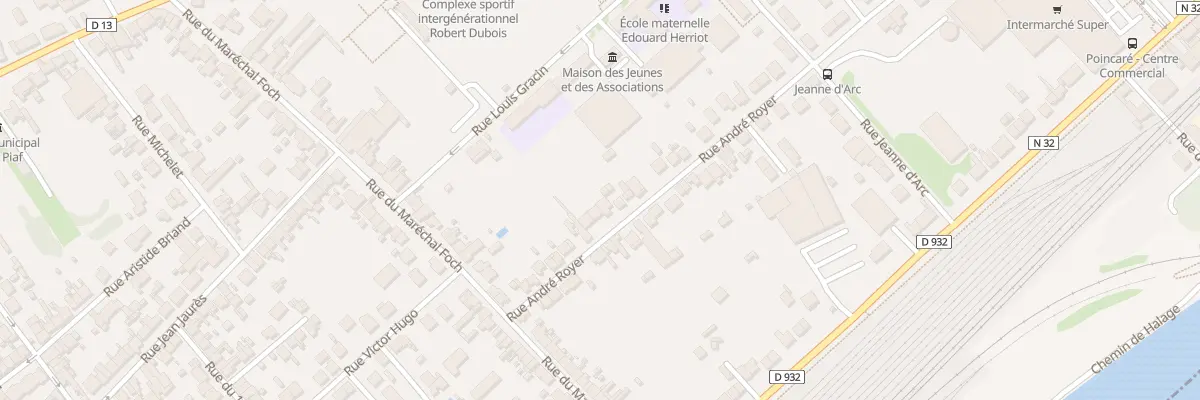 Plan du 111 Rue André Royer à Margny-lès-Compiègne