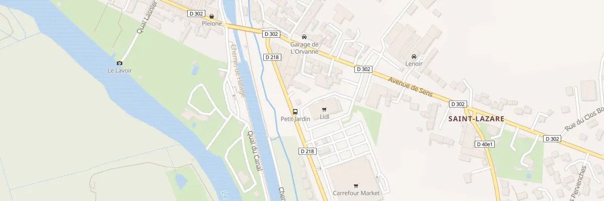 Plan du 9 Rue de l’Orvanne à Moret-Loing-et-Orvanne