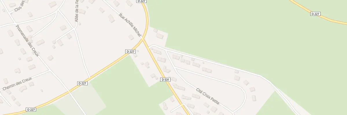 Plan du 1 Cite Croix Petite à Saint-Gervais-d’Auvergne
