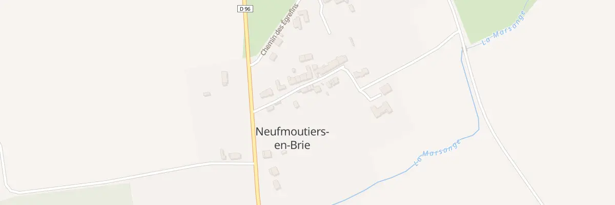 Plan du 5083 Les Trois Maisons à Neufmoutiers-en-Brie