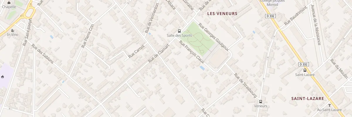 Plan du 53 Rue Carnot à Compiègne
