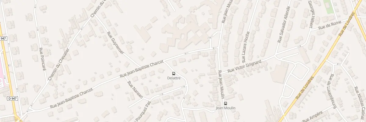 Plan du 26 Rue Jean Baptiste Charcot à Lens