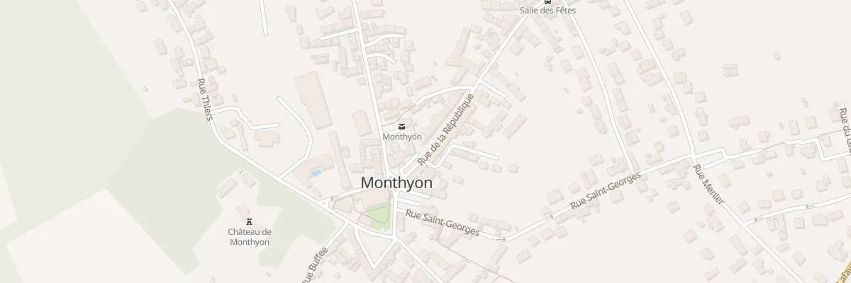Plan du 7 Rue de la République à Monthyon