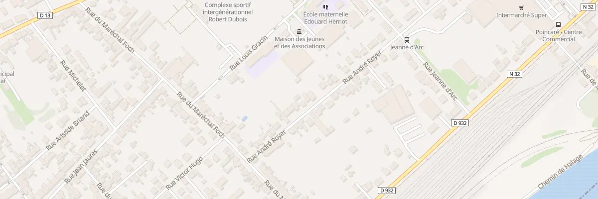 Plan du 117 Rue André Royer à Margny-lès-Compiègne