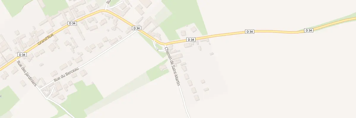 Plan du 3 Le Chemin de Saint Martin à Neuville-Vitasse