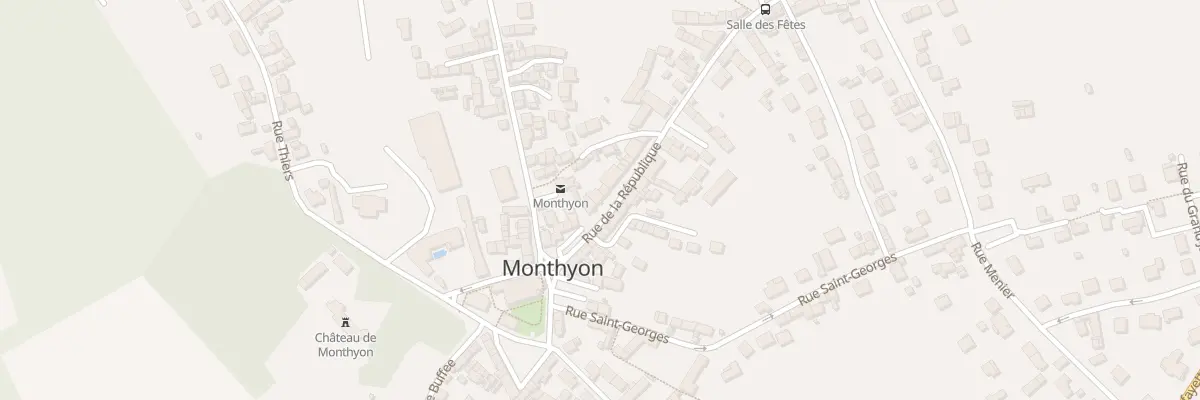 Plan du 9 Rue de la République à Monthyon