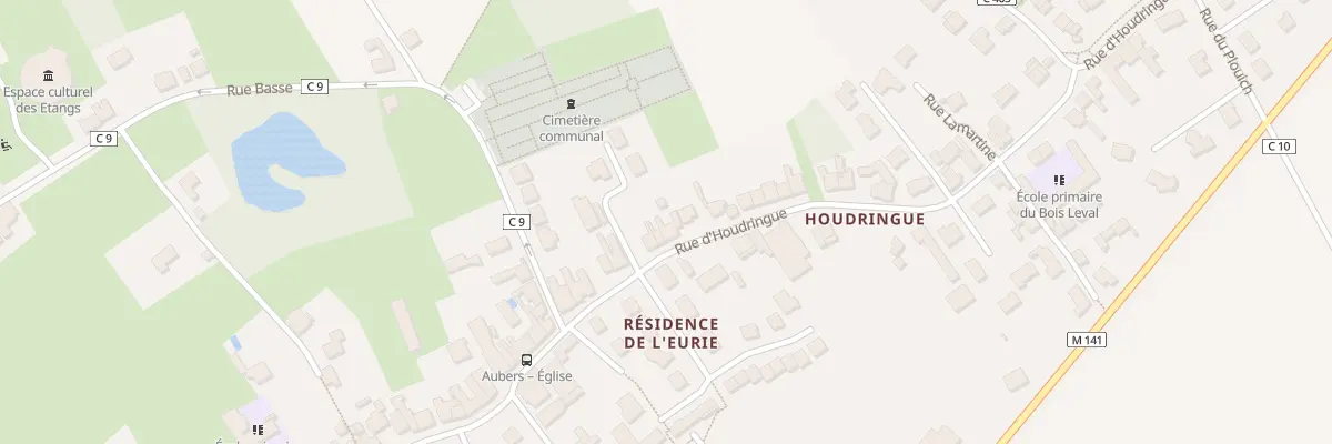 Plan du 15 Rue d’Houdringue à Aubers