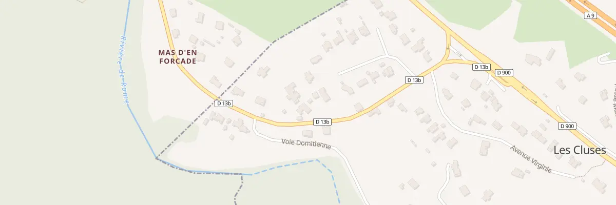 Plan du 4 Av du Vallespir aux Cluses