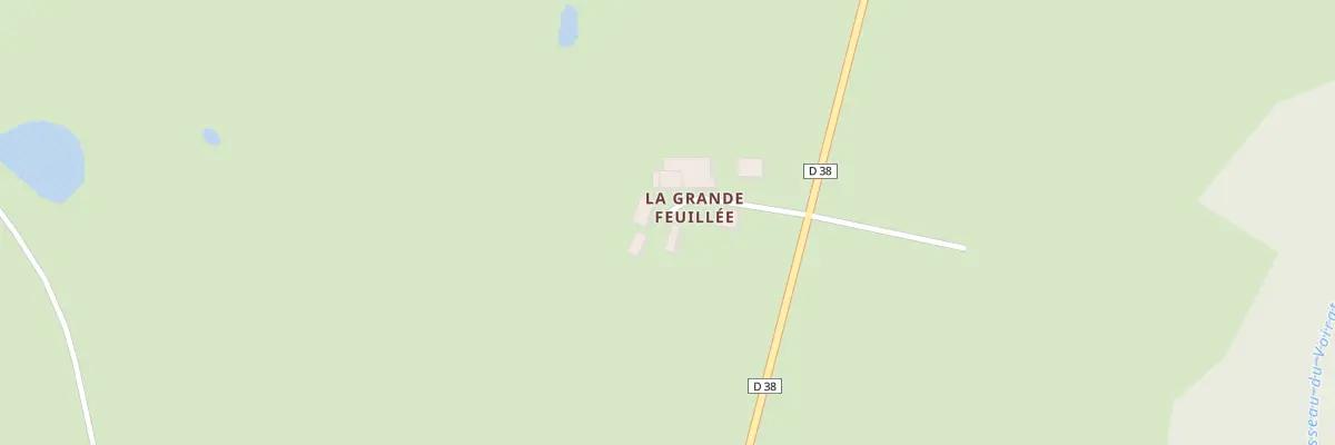Plan du 5012 La Grande Feuillee à Villefranche-d’Allier