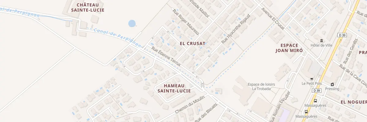 Plan du 39 Rue Salvador Dali à Canohès
