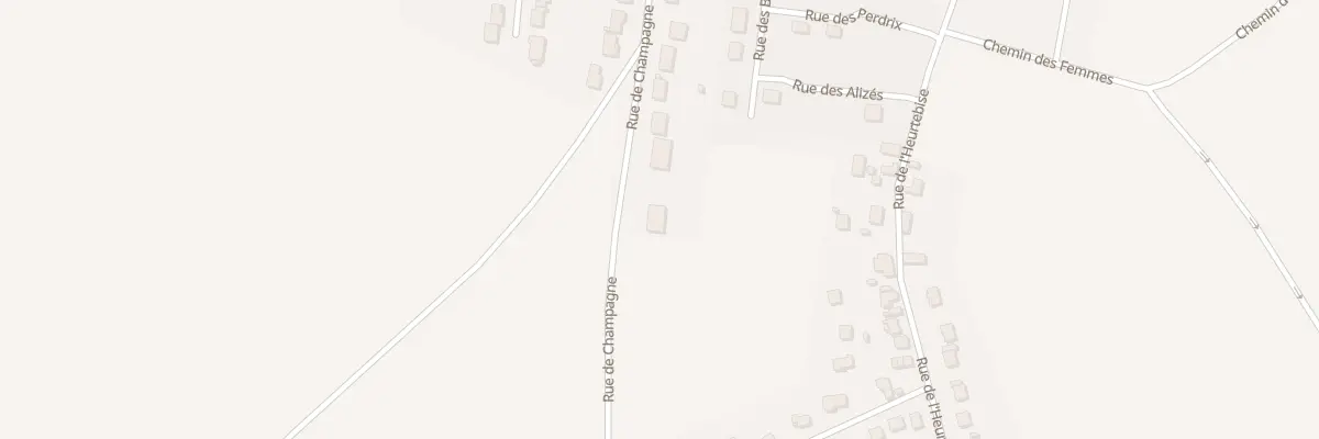 Plan du 27 Rue de Champagne à Machault