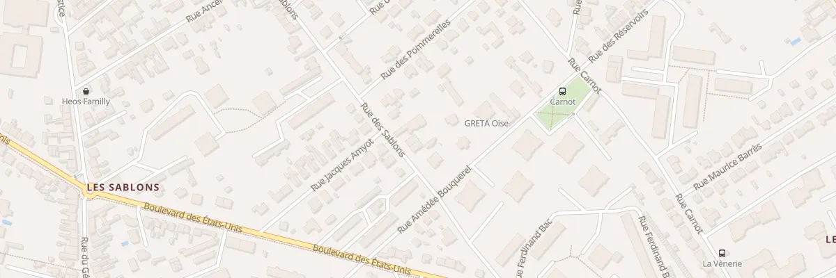 Plan du 57 Rue des Sablons à Compiègne