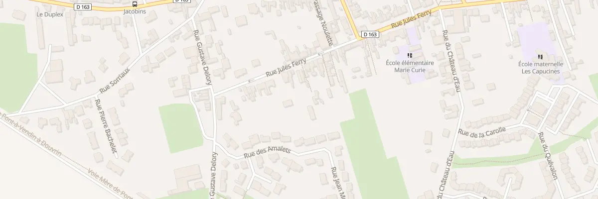 Plan du 48 Rue Jules Ferry à Douvrin