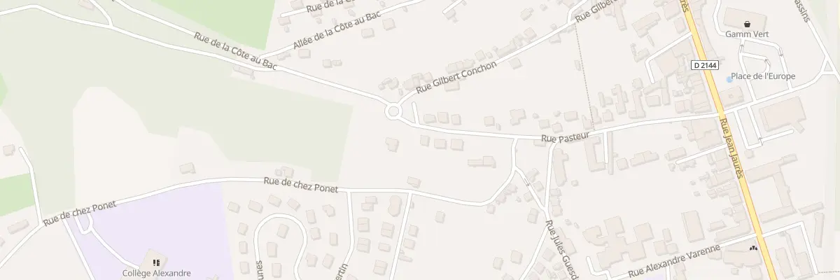 Plan du 27 Rue Pasteur à Saint-Éloy-les-Mines