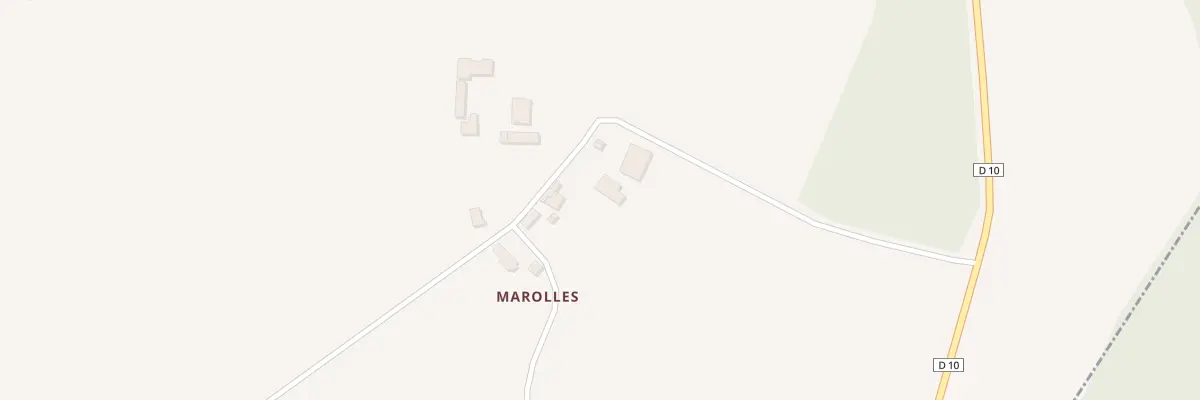 Plan du 3 Marolles à Gardefort
