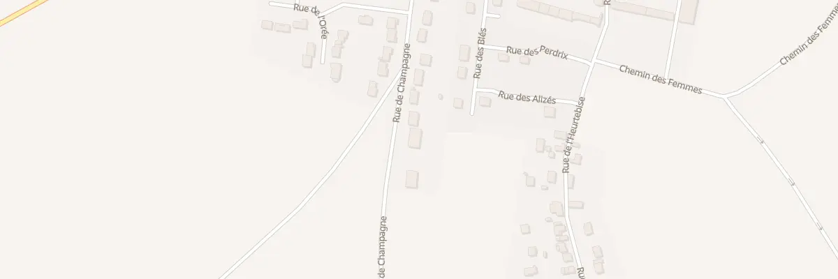 Plan du 23 Rue de Champagne à Machault