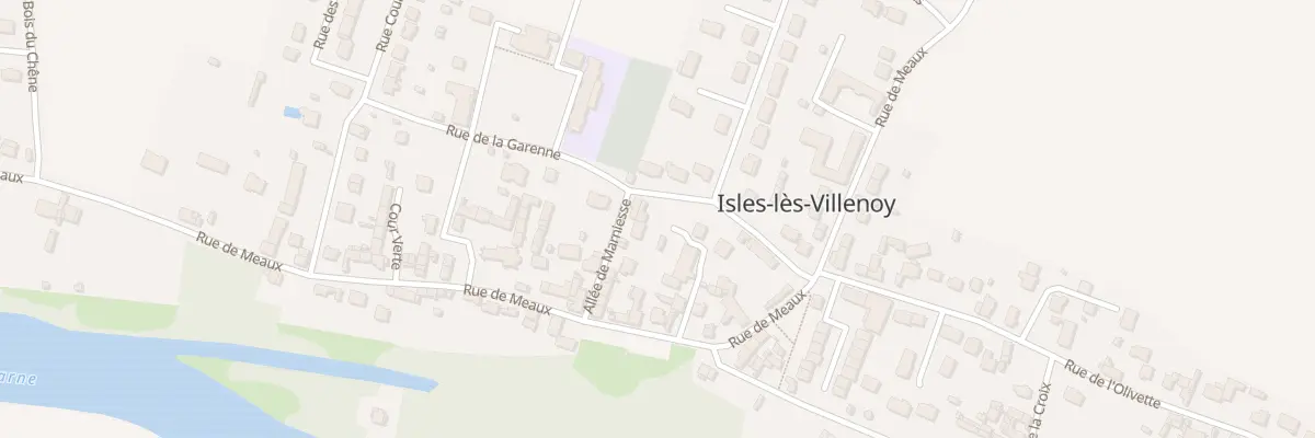 Plan du 14 All de Marniesse à Isles-lès-Villenoy