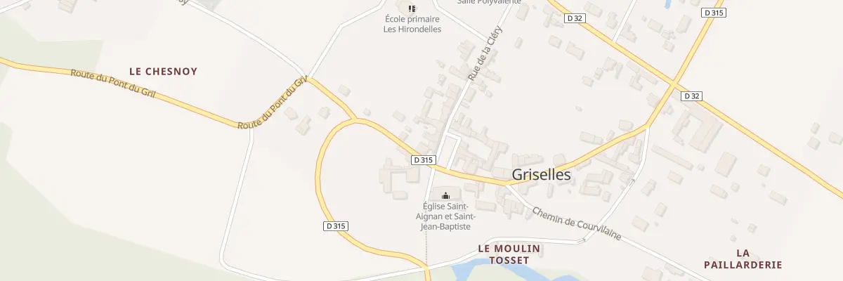 Plan du 6 Pl de Verdun à Griselles