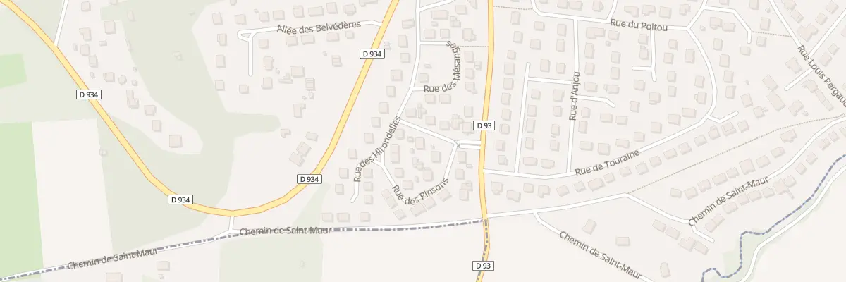 Plan du 3 Rue des Fauvettes à Montry