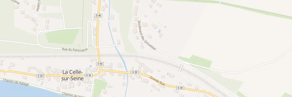 Plan du 1 Bd des Grouettes à Vernou-la-Celle-sur-Seine