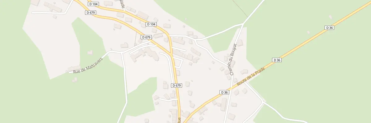 Plan du 10 Pl du Chamaroux à Marcenat
