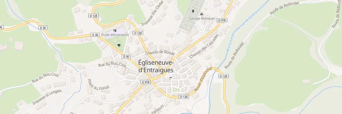 Plan du 5173 Egliseneuve à Égliseneuve-d’Entraigues