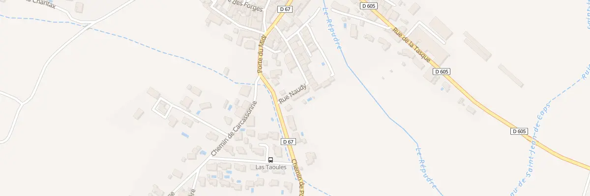 Plan du 5 Rue Naudy à Mailhac