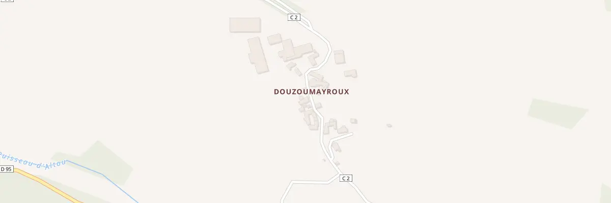 Plan du 5493 Douzoumayroux à Laissac-Sévérac l’Église