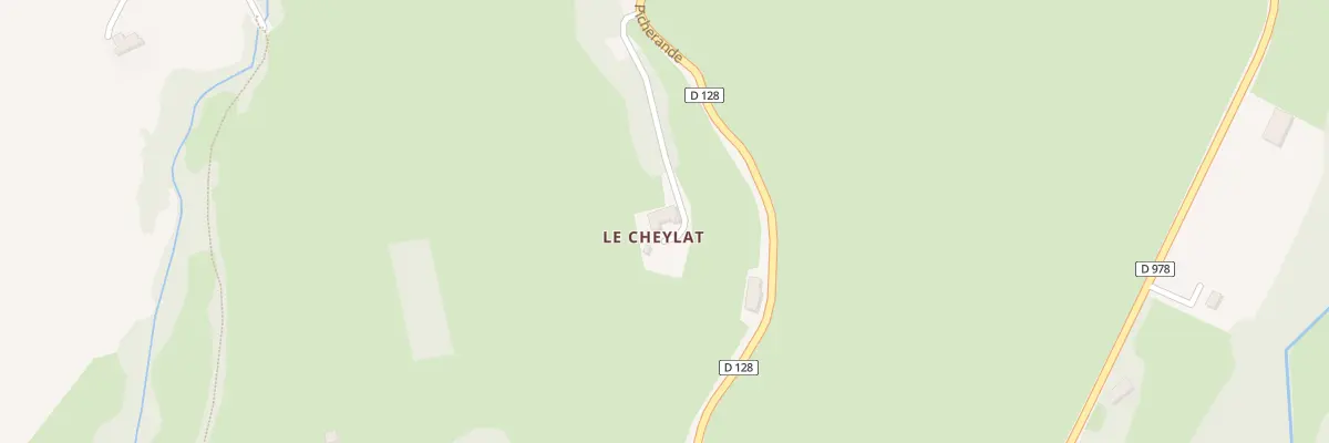 Plan du 5336 Le Cheylat à Égliseneuve-d’Entraigues
