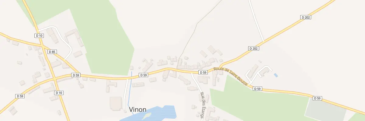 Plan du 23 Rte de Saint Bouize à Vinon
