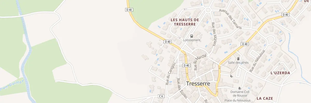 Plan du 4B Rte de Passa à Tresserre