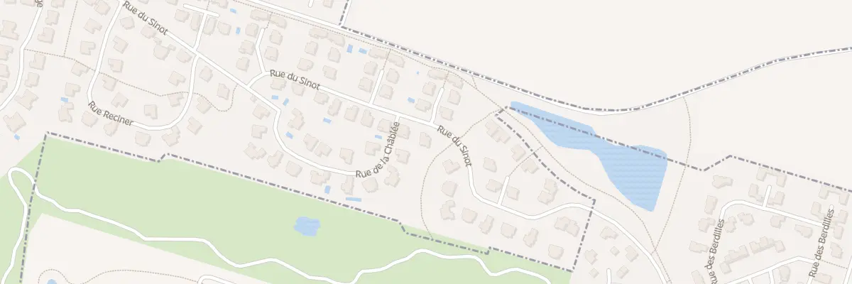 Plan du 21 Rue du Sinot à Magny-le-Hongre