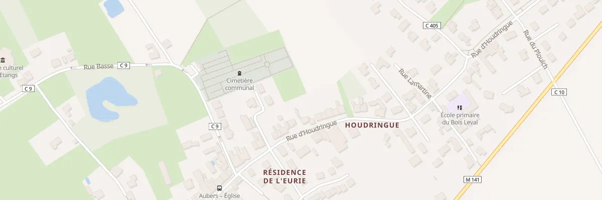Plan du 21 Rue d’Houdringue à Aubers