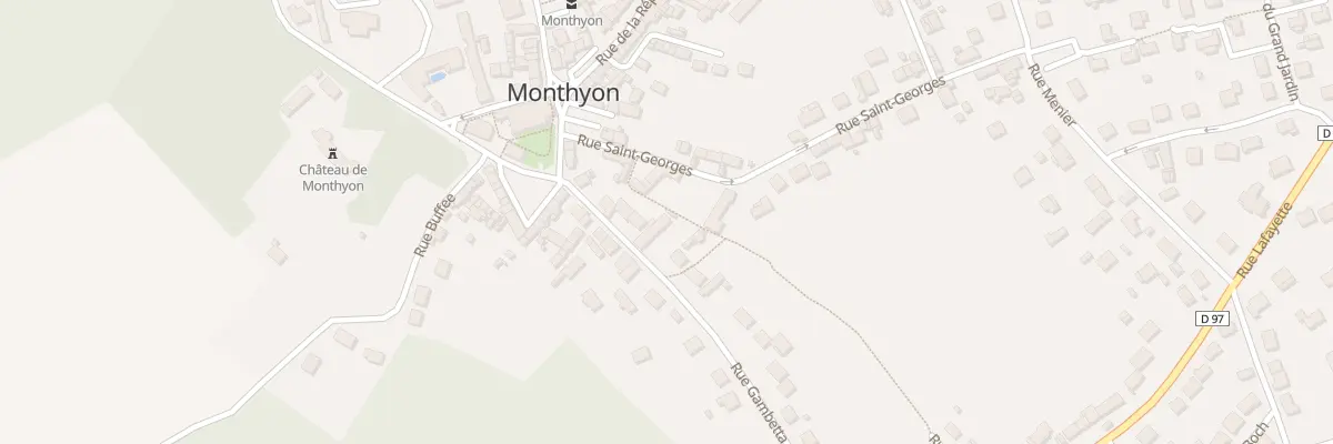 Plan du 7B Rue Gambetta à Monthyon