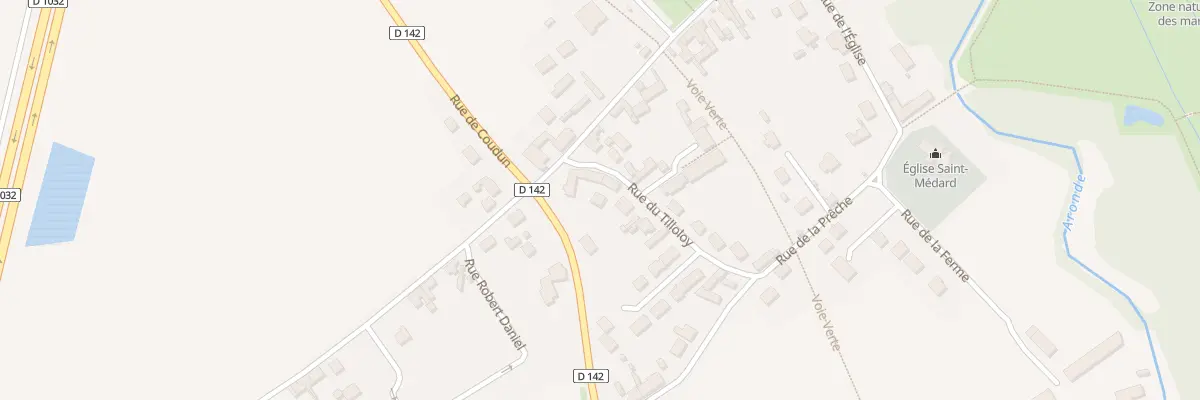 Plan du 2 Rue de Compiègne à Bienville