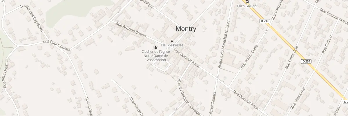 Plan du 1A Imp de la Mairie à Montry
