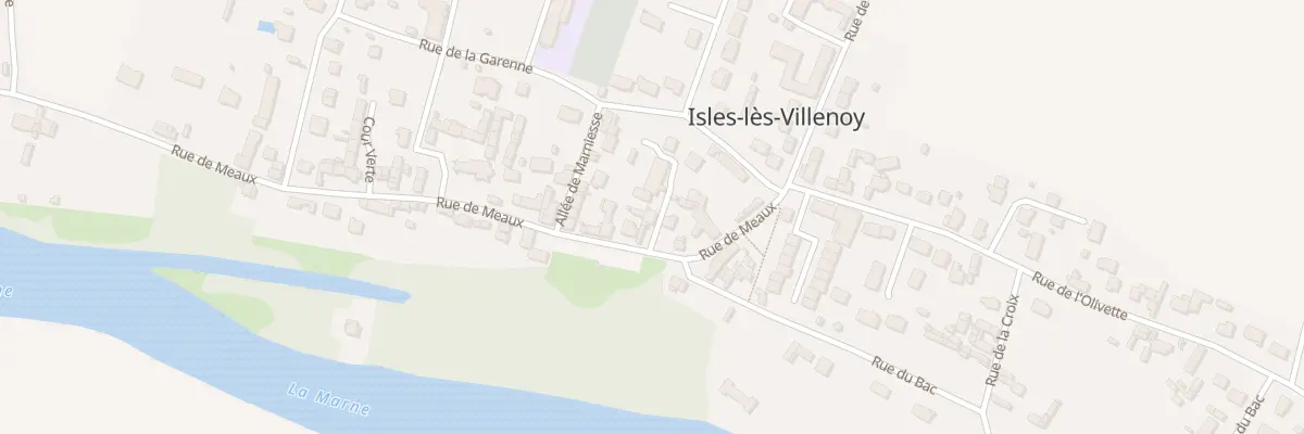 Plan du 71 Rue de Meaux à Isles-lès-Villenoy