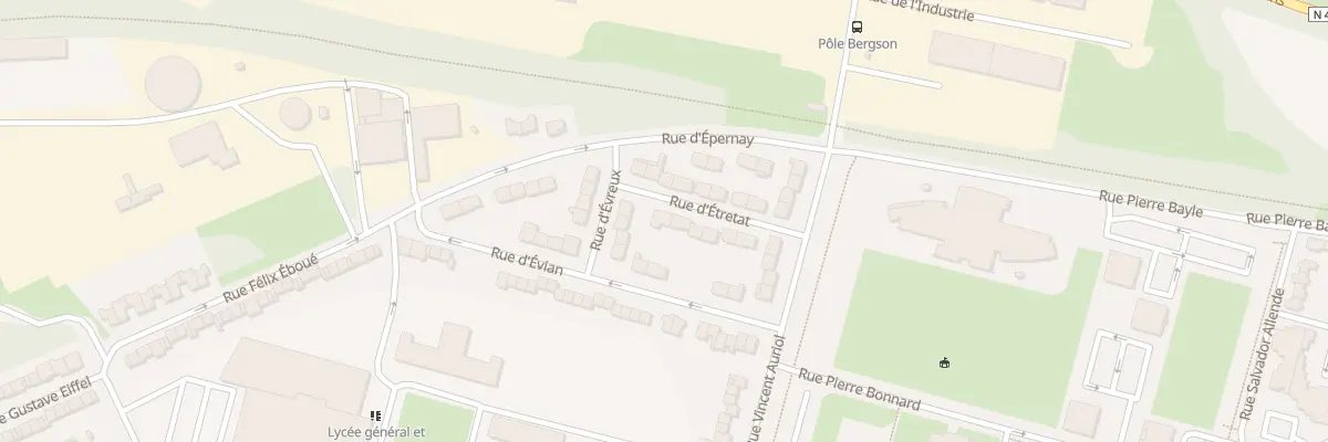 Plan du 11 Rue d’Etretat à Lens