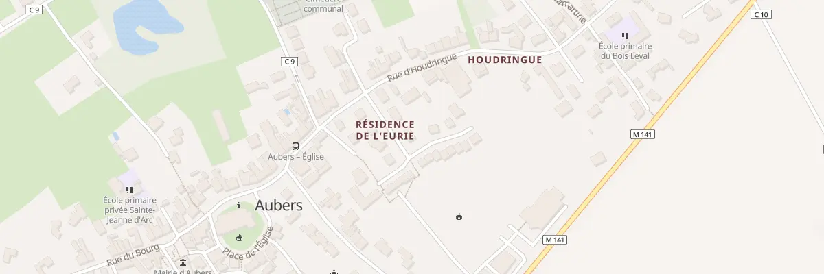 Plan du 5 Rue de l’Eurie à Aubers