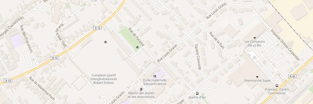 Plan du 18 Rue de Paramé à Margny-lès-Compiègne